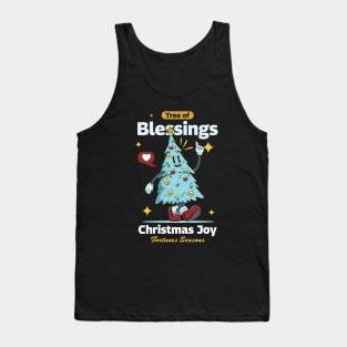 Joyful Christmas Tree Tank Top